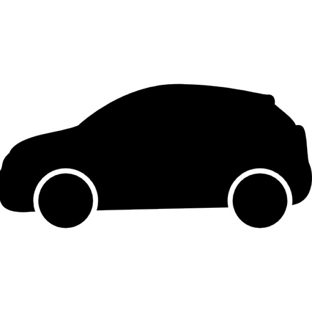 626x626 Car Black Side Silhouette Icons Free Download