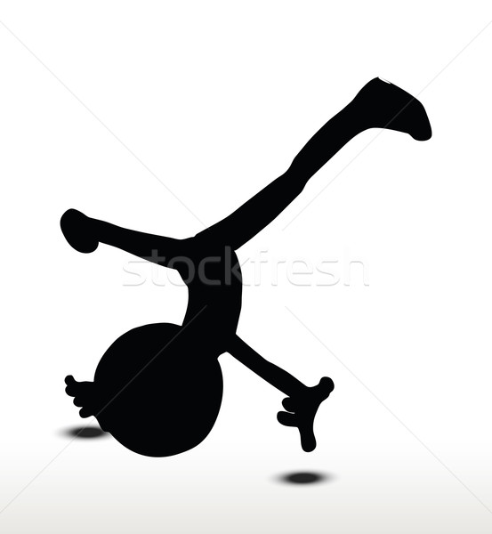 553x600 Cartwheel Vector Illustration Benguhan Ipekoz (Istanbul2009