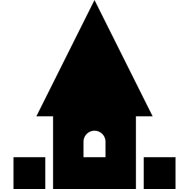 626x626 Castle Silhouette Icons Free Download