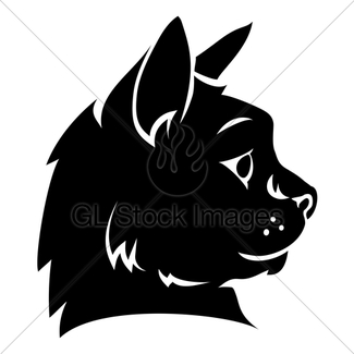 325x325 Pets Cat And Dog Faces Icon Gl Stock Images