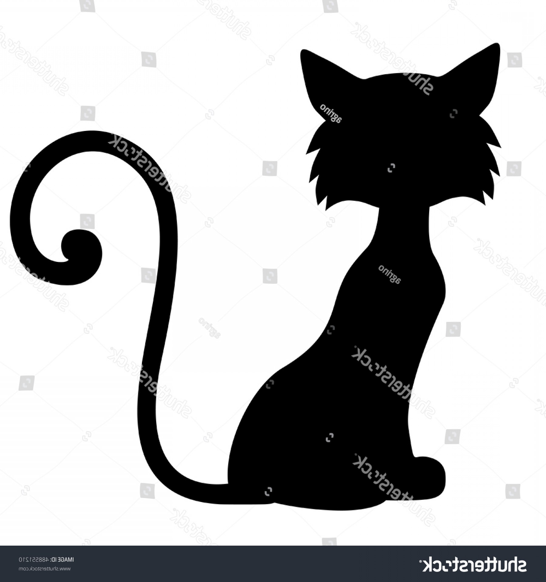 Silhouette Cat Head at GetDrawings | Free download