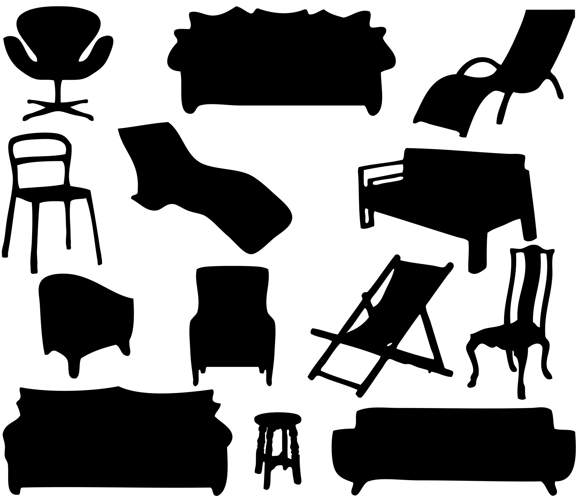 1920x1646 Furniture Silhouettes Free Stock Photo