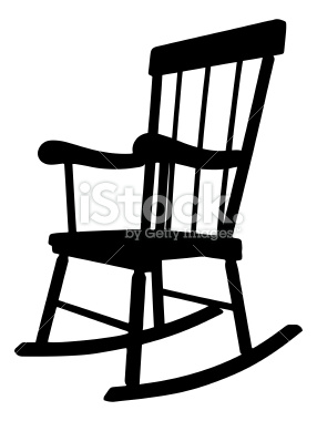 286x380 Rocking Chair Silhouette Rocking Chairs, Vector Art And Silhouettes