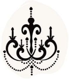 236x271 Large Silhouette Chandelier Decoration, The Grandelier Paper
