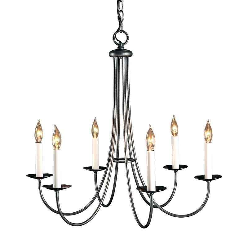 800x800 Simple Chandelier Silhouette Simple Sweep 6 Light Candle Style