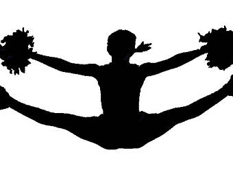 340x270 Cheer Silhouette Etsy