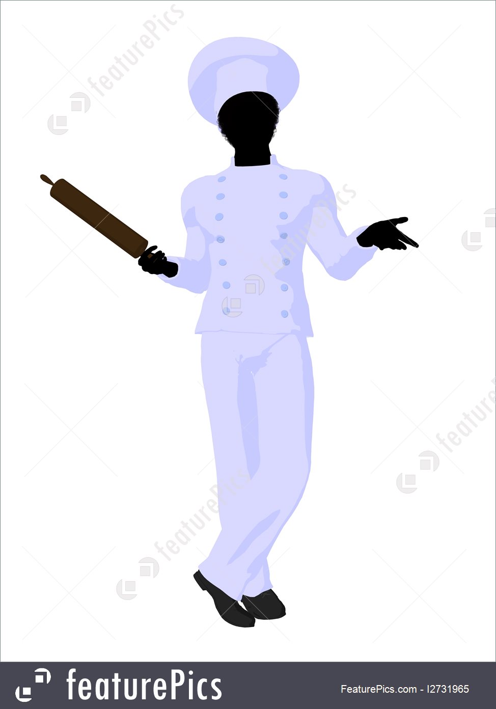 974x1392 People At Work Chef Silhouette