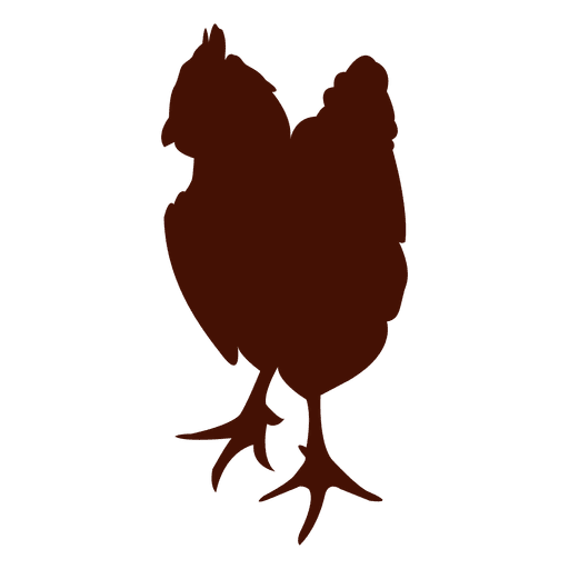 512x512 Pet Chicken Silhouette