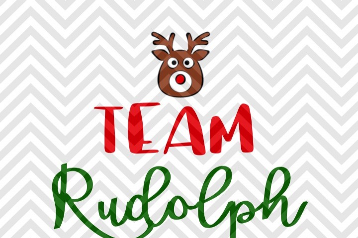 720x479 Team Rudolph Christmas Svg And Dxf Cut File Png Download File