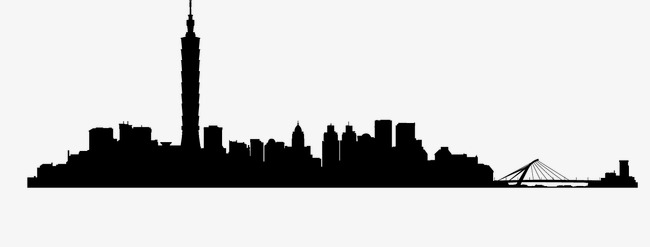 650x247 City U200bu200bbuilding, Building Silhouette, City Png Image And Clipart