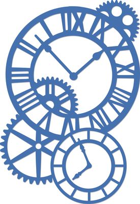 275x400 Decorative Die Cogs Amp Clocks