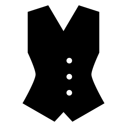 512x512 Vest Clothes Silhouette