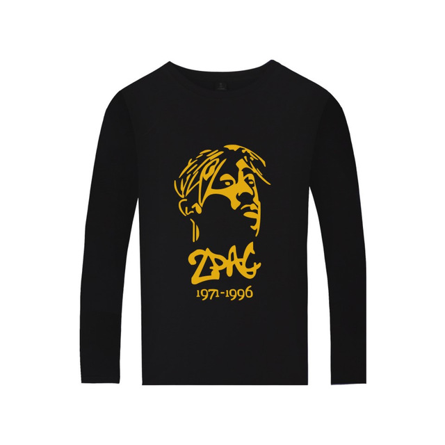 640x640 Famous Hip Hop Rapper 2pac Tshirt Tupac Amaru Shakur Silhouette