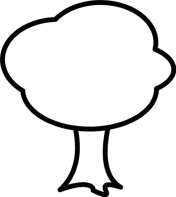 600x674 Simple Tree Silhouette Google Search Crafts Comfortable