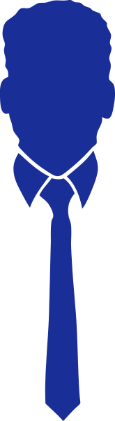 165x600 Costume Cravate Silhouette Homme Tete De C2b Spreadshirt