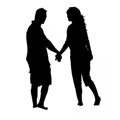 458x458 Holding Hands Silhouette Awesome Silhouettes