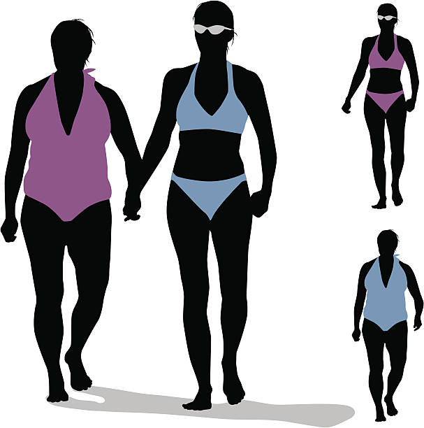 607x612 Silhouette Of Couple Holding Hands On Beach Clipart