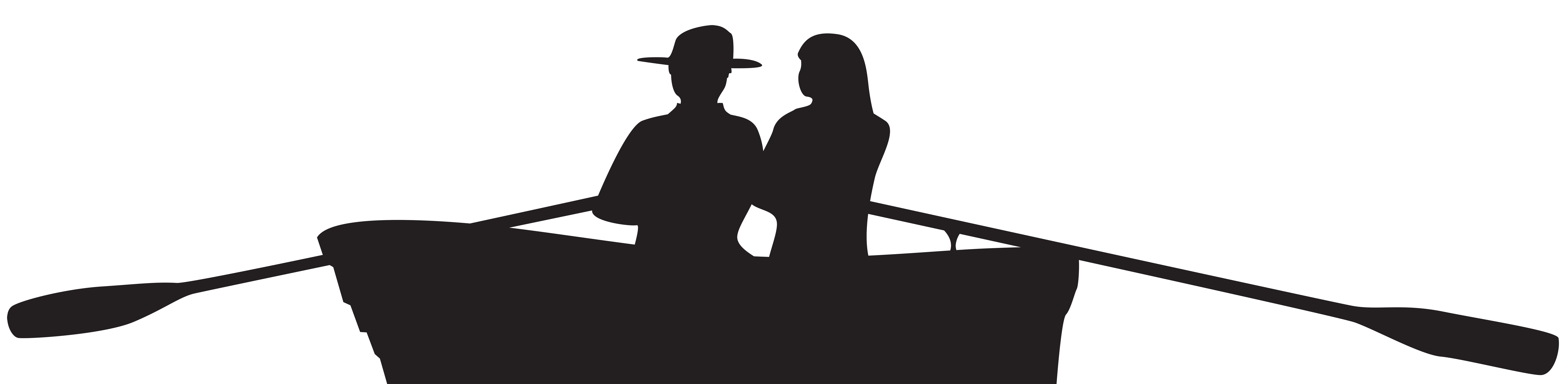 8000x1962 Couple On Boat Silhouette Png Clip Art Imageu200b Gallery