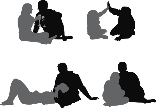 498x345 Vectores Libres De Derechos Couple Enjoying Together Entourage