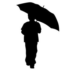 236x236 Photos Umbrella Silhouette Couple Stencil,