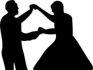 310x233 Couple Dancing Silhouette Free Vectors Ui Download