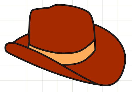 462x323 Happy2bscrappin' Mtc Cowboy Hat