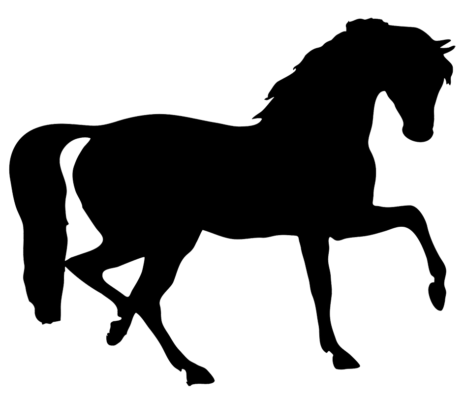 945x805 Horse Shadow Cliparts 222849