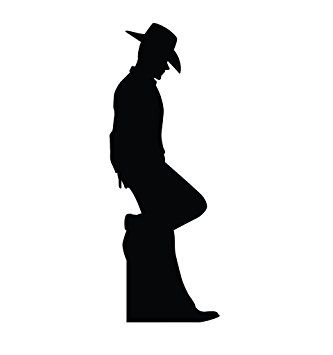 Silhouette Cowboy Patterns at GetDrawings | Free download