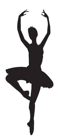 236x522 Ballerina Silhouette Positive Printables Ballerina