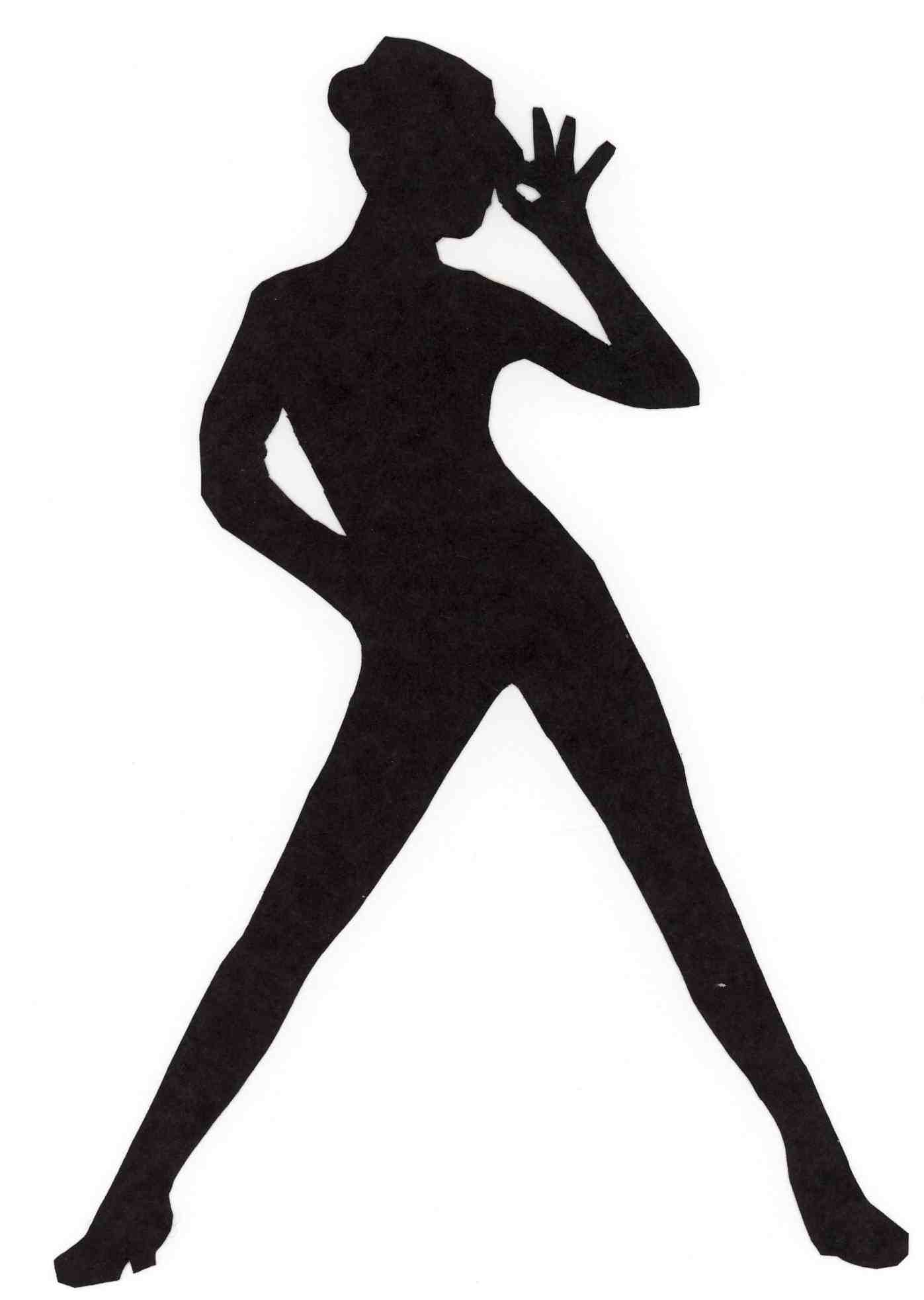 1397x1965 Dancing Shoes Silhouette