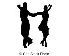 240x194 Couple Of Dancers Dancing Latin Dances. Couple Of Dancers Stock