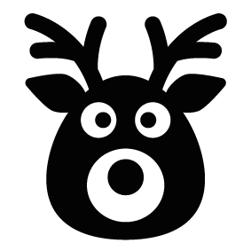 283x283 Reindeer Silhouettes Silhouettes Of Reindeer Free