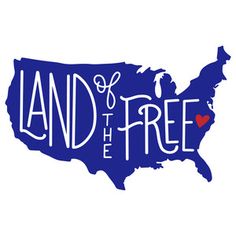 236x236 Land Of The Free Cuttable Design Cut File. Vector, Clipart
