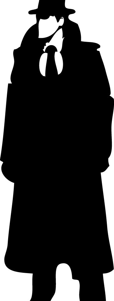 365x960 Man In Trench Coat Silhouette Detective Top Secret Agents