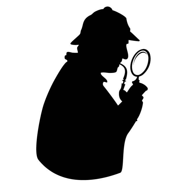 660x660 Detective Silhouette Image