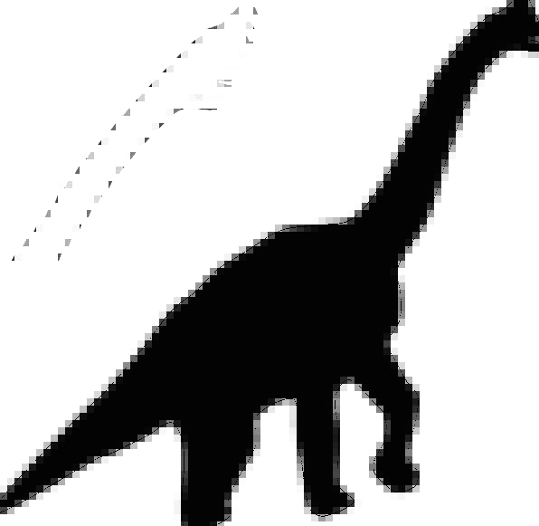 596x581 Brontosaurus, Relic, Silhouette, Outline, Dinosaur, Creature