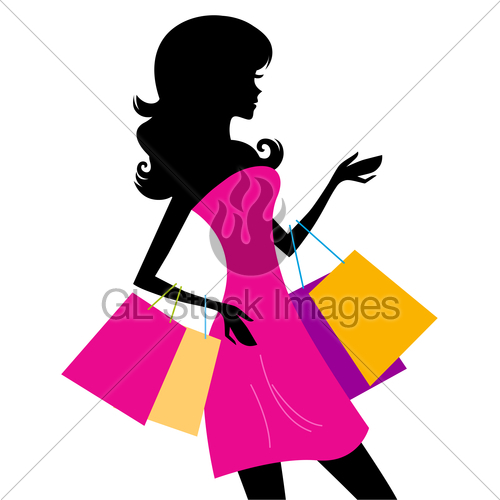 500x500 Diva Silhouette Clip Art
