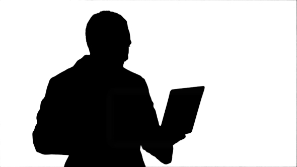 590x332 Silhouette Doctor Having Video Conference On By Fancystudio