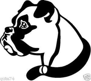 300x266 Boxer Dog Head