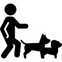 128x128 Dog Walker Vectors, Photos And Psd Files Free Download