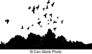 300x176 Flock Of Doves Heading To The Skies Vectors