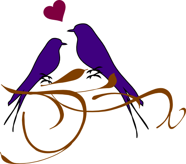600x530 Wedding Dove Silhouette