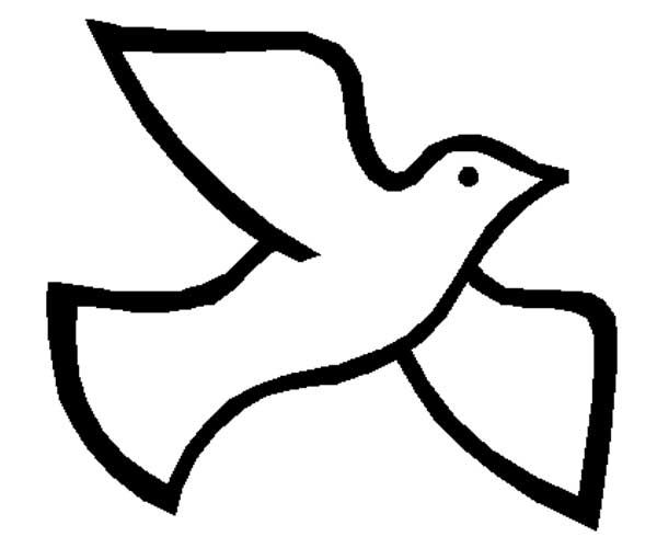 600x500 White Dove Clipart Flight Silhouette