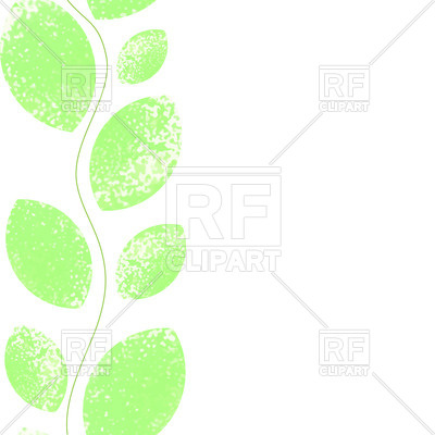 400x400 Watercolor Plant Branch Silhouette