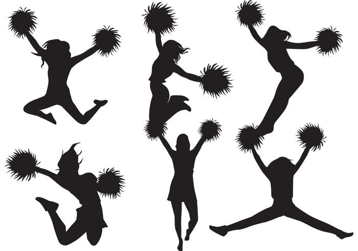 700x490 Cheerleader Free Vector Art
