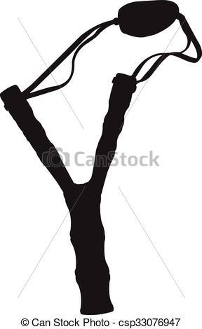 288x470 Slingshot , Silhouette Eps Vector