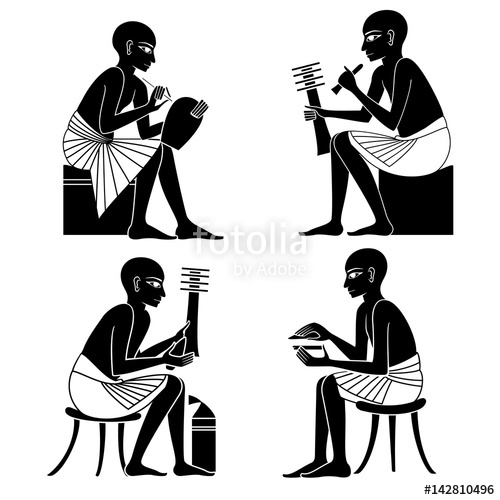 500x500 Stylized Ancient Culture Background.murals With Ancient Egypt