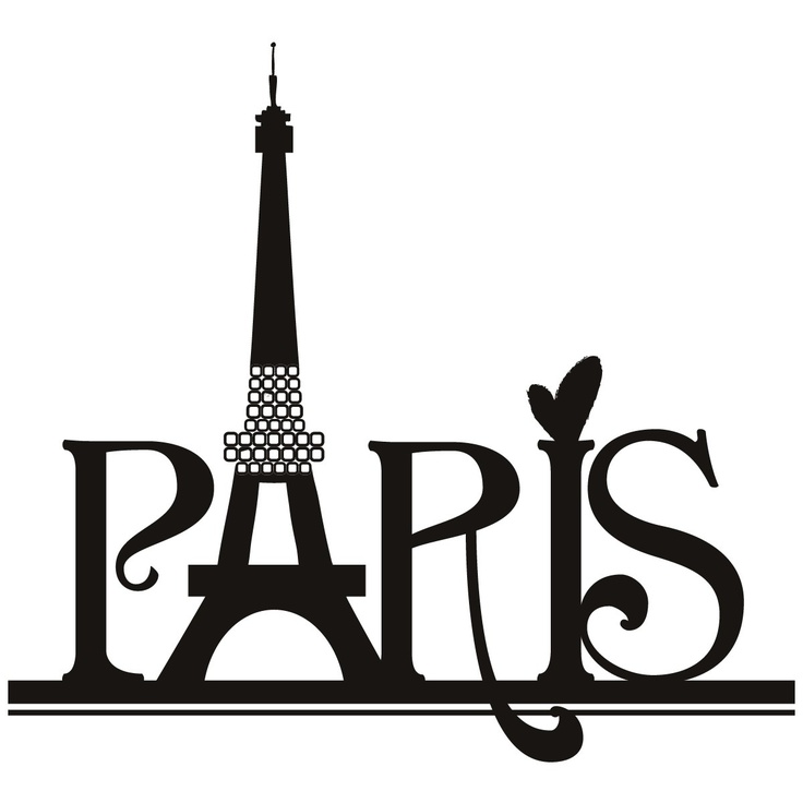 736x736 Eiffel Tower Clipart Silhouette