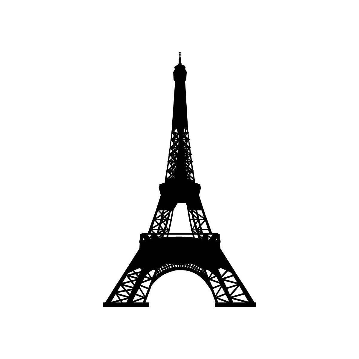 1200x1200 Easy Eiffel Tower Sketch