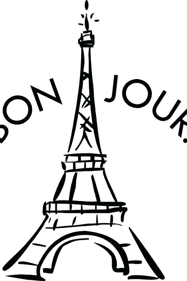 640x960 Eiffel Tower Coloring Page Tower Coloring Pages Photo Tower